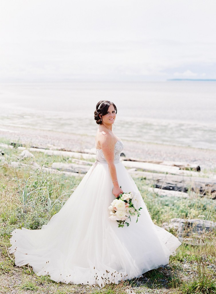 Wedding hair and makeup with Salon Tryst in bellingham washington